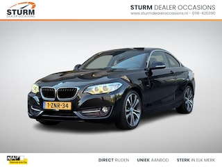 BMW 2-serie Coupé 220i Executive Sport-Line | Navigatie | Cruise Control | Sportstoelen | Park. Sensor | Bi-Xenon | Climate Control | Bluetooth Tel. | Rijklaarprijs!