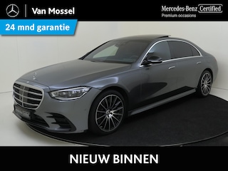 Mercedes-Benz S-klasse 580 e Lang / Stoelverwarming / 360Graden-Camera / Panaroma-schuifdak / Memory-Stoelen / Stoelverkoeling /