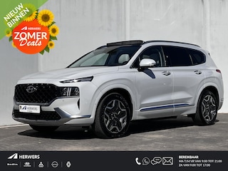 Hyundai Santa Fe 1.6 T-GDI PHEV Premium Plus Sky Automaat / Dealer onderhouden / Panorama-schuifdak / 1.350 kg afneembare trekhaak / HUD / Camera 360° / EAER bereik 58 / 69 km /