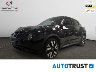Nissan Juke 1.6 Benzine | Zwart | Achteruitrijcamera | Bluetooth | Trekhaak | Nette Auto