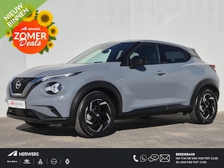 Nissan Juke 1.0 DIG-T N-Connecta Automaat / Navigatie via Apple Carplay of Android Auto / Cruise control / Achteruitrijcamera / Keyless Entyr/Start / Climate control / Lichtmetalen wielen 17“ / Parkeersensoren voor en achter /