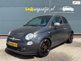 Fiat 500 0.9 TwinAir Blackjack *xenon *airco *leder *16" *NL