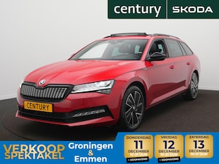 Skoda Superb Combi 1.4 TSI iV Sportline Business | Panoramadak | Leren bekleding | Adaptive Cruise