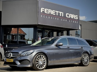 Mercedes-Benz C-klasse Estate 350e HYBRID AUT7 AMG-LINE 133D.KM LEDER NAVI CAMERA AIRCO LED 19 INCH-LMV PDC