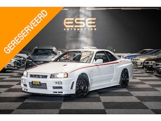 Nissan Skyline R34 GTR V-spec II QM1 White