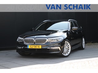 BMW 5-serie Touring 530i High Executive | LEDER | MEMORY | STOELVERW. | HEAD-UP | TREKHAAK | CAMERA | NAVI | CRUISE |