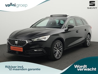 Seat Leon Sportstourer 1.5 eTSI 150 pk DSG Xcellence | Panoramadak | Leder | Beats audio | Stoelverwarming | Keyless | Achteruitrijcamera | 18 inch
