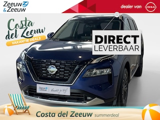 Nissan X-Trail 1.5 e-4orce Tekna Plus 4WD *1800kg trekgewicht*Vol lederen bekleding*Camera360vieuw*Stoel geheugen*4wd*head-up display*Lm-wielen*Navigatie*Apple carplay & Android auto*