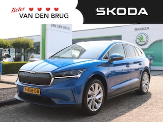 Skoda Enyaq iV 80 | Adaptieve cruise control | LED Matrix koplampen | 20" lichtmetalen velgen | Achteruitrijcamera | Verwarmbaar stuurwiel |
