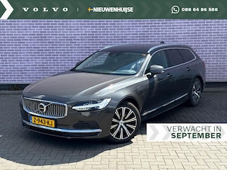 Volvo V90 2.0 T6 AWD Inscription | Harman Kardon audio | Stoel- / Stuurverwarming | Trekhaak | Adaptive Cruise Control | Getint Glas | Camera | Dodehoekdetectie | Parkeersensoren | DAB | Volvo On Call |