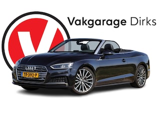 Audi A5 Cabriolet 2.0 TFSI Aut7 S-Line ✅ Leder ✅ Sportonderstel ✅ Stoelverwarming