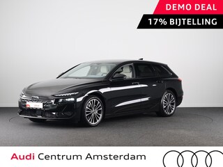 Audi A6 e-tron S edition performance 100 kWh 367pk | Adaptieve cruise controle | Stoelventilatie | Pack Tech Pro | Beige Leder