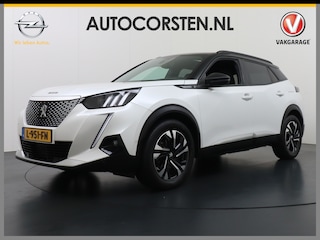 Peugeot 2008 EV50kWh Panorama-Schuif/kanteldak Allure 3D-Virtual Cockpit Apple Carplay/Android Auto Navi Ecc Cruise Control Pdc 1/2 Leer Draadloos GSM laden Led Regen-Lichtsensor DAB Verkeersbord detectie Zeer compleet! 45.000 nieuw!