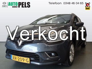 Renault Clio Estate 0.9 TCe Intens Navigatie, Achteruitrijcamera, Clima controle, Cruise controle,  Lm velgen 16'',Elek ramen V/A, Xenon, Pdc, Deels leder/sportstoelen, Full options!! Bovag afleverpakket 695,-