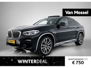 BMW X4 xDrive30i High Executive | Panoramadak | Elektr. verstelbare stoelen + achterklep | Stoelverwarming | Lederen bekleding | Head up display | Apple Carplay | Navigatie | Achteruitrijcamera |