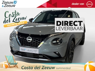 Nissan Juke 1.6 Hybrid N-Sport *Technolgypack*Col pack light*19ich zwarte velgen*Automaat*360grd camera*parkeersensoren voor en achter*dodehoek detectie*Navigatie*Apple carplay & Androidauto*Two-tone lak*