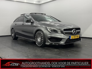Mercedes-Benz CLA Shooting Brake 45 4MATIC Leder, Pano, Navi, Parkeer sensoren, 361 PK, Sport velgen