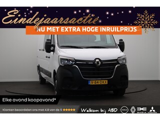 Renault Master T35 2.3 dCi 135 L3H2 DC Comfort | 6 persoons | Trekhaak | laadruimte betimmering | Achteruitrijcamera | Airco | Direct rijden |