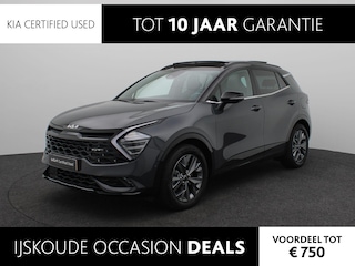 Kia Sportage 1.6 T-GDi Hybrid GT-PlusLine Leder | Pano Dak |  Elektrische stoel met geheugen | 360 Camera | Stoelverkoeling | LM Velgen