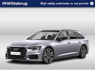 Audi A6 Avant 55 TFSI e 367pk quattro S Line | Panoramadak | Bang & Olufsen | Leder | Servo | Assistentiepakket plus | 20" LM velgen | Memory