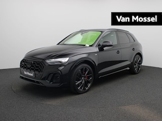Audi Q5 2.0 TFSI e-hybrid quattro S edition l MMI navigatie plus MMI touch l Adaptive cruise control l Adaptive air suspension l Bang & Olufsen Premium 3D l Autom. airconditioning 3 zones l Elektrisch instel. voorstoelen l Stoelverwarming voor en achter l Elektrisch verstelbaar stuur l Voorruit isolatie en akoestisch verwarmbaar l Apple Carplay / Android Auto l Head-up display l Privacy glas l Lichtpakket plus ambient light l Optiekpakket zwart plus l Alarm Klasse III l