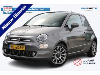 Fiat 500 0.9 Turbo Lounge | incl. 12 maanden garantie | Navigatie | Lichtmetalen velgen | Panorama dak | Airco | Bluetooth | Spraakbediening | Half lederen bekleding | DAB+ radio | Mistlampen voor | Origineel NL auto | Onderhoudshistorie aanwezig |