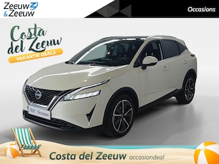 Nissan Qashqai 1.3 MHEV Tekna *Navi+360Camera*Climate Control*Parkeersensoren voor en achter*Panorama dak*Electrische verstelbare stoel*Heaad-up display*ETC