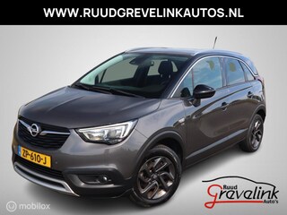 Opel Crossland X 1.2 Turbo 110 PK H6 120 Jaar Edition Zwart Dak+Spiegels Navi Camera DonkerGlas Pdc V+A