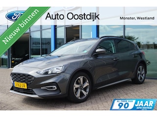 Ford Focus 1.0 EcoBoost Active 125PK Winterpack Adaptieve Cruise B&O Camera Parkeersensoren Climate Privacy Glass 17'' Inch Velgen *Dealer Onderhouden*