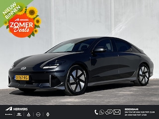 Hyundai Ioniq 6 Connect 77.4 kWh Automaat / Origineel NL auto / WLTP 614 km / Warmtepomp / HUD / CSS snelladen / Stuur-, stoel- & achterbankverwarming / 18"LM wielen / Navi /