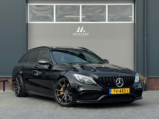 Mercedes-Benz C-klasse Estate 63 Edition 1|476pk|2016|Pano|Head-Up|Burmester|360 Camera|Akrapovic|Stoelverw.|20"LMV
