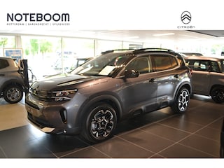 Citroën C5 Aircross 1.6 Plug-in Hybrid 225pk Max I PANORAMADAK I NAVIGATIE I ACHTERUITRIJCAMERA I PARKEERSENSOREN VOOR & ACHTER I ZWARTE ALCANTRA - LEDERENBEKLEDING I EL. ACHTERKLEP I L.M. VELGEN I ACTIE RIJKLAAR € 39.950,- I KLEUR PLATINUM GREY I 3 KM I
