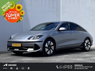 Hyundai Ioniq 6 Connect 77.4 kWh / Dealer onderhouden NL auto / 614KM WLTP / Warmtepomp / HUD / CSS snelladen / Stuur-, stoel- & achterbankverwarming / 18"LM wielen / Navi /
