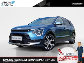 Kia Niro 1.6 GDi Hybrid ExecutiveLine | Schuif/kanteldak | Dodehoekdetectie | Stoel verwarming+koeling | Led Verlichting | El. Achterklep | Leren Bekleding | El. Verst. voorstoelen | Camera | Harman Kardon Audio |