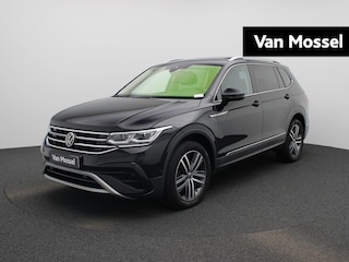 Volkswagen Tiguan 2.0 TDI Highline | 7 Persoons | 150 PK | Automaat | Lederen Bekleding | Panorama Schuif/Kantel Dak | Digital Cockpit PRO | Stoel, Stuurverwarming & Koeling | Parkeercamera | Navigatie | Memory Seats | Ergo Stoelen | Elektrische Klep