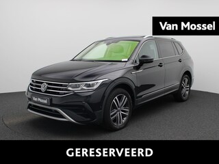 Volkswagen Tiguan 2.0 TDI Highline | 7 Persoons | 150 PK | Automaat | Lederen Bekleding | Panorama Schuif/Kantel Dak | Digital Cockpit PRO | Stoel, Stuurverwarming & Koeling | Parkeercamera | Navigatie | Memory Seats | Ergo Stoelen | Elektrische Klep