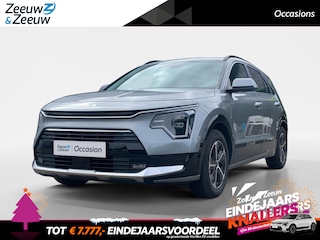 Kia Niro 1.6 GDi PHEV DynamicPlusLine Schuifdak | Head up  | Elektrische achterklep | Stoel + stuur verwarming | Ledere bekleding | Keyless | DEMO