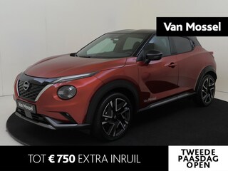 Nissan Juke 1.6 Hybrid N-Design | Automaat | Navigatie | 360 Graden Camera | Adaptieve Cruise Control | Stoel- en Stuurverwarming | Apple CarPlay & Android Auto