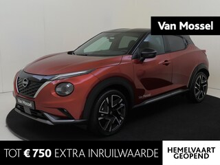 Nissan Juke 1.6 Hybrid N-Design | Automaat | Navigatie | 360 Graden Camera | Adaptieve Cruise Control | Stoel- en Stuurverwarming | Apple CarPlay & Android Auto