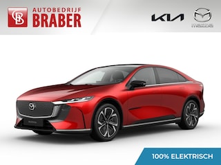 Mazda 6e Takumi 68.8 kWh | Dit jaar rijden, 17% bijtelling | € 2.000 introductievoordeel bij aanschaf | Zwart leder |