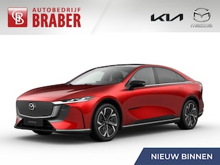 Mazda 6e Takumi 68.8 kWh | Dit jaar rijden, 17% bijtelling | € 2.000 introductievoordeel bij aanschaf | Zwart leder |