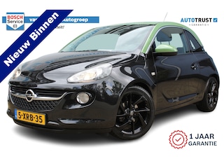 Opel Adam 1.4 Glam | Incl. 12 maanden Garantie | Cruise controle | Climate controle | 17 Inch LMV | Centrale vergrendeling met afstandsbediening | Half Lederen/Stoffen bekleding | Two Tone |
