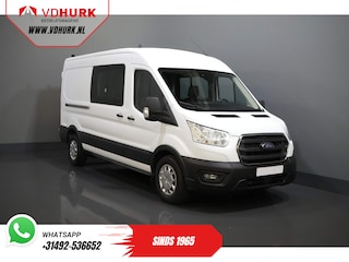 Mercedes-Benz Sprinter (Transit) 2.0 TDCI 130 pk L3H2 DC Dubbel Cabine 7 Pers./ Riem V.V./ Adapt. Cruise/ CarPlay/ PDC/ Navi/ Camera/ Airco/ Trekhaak