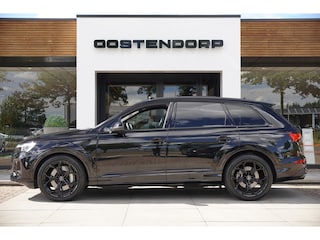 Audi Q7 55TFSIe/395pk Quattro S-Line Blackstyle|2024|Panoramadak|Trekhaak|Luchtvering|21"Blackstyle|Matrix|Memory-stoel|Head-up|Cruise+ACC|PDC+360Camera|Bang en Olufsen