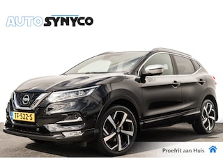 Nissan Qashqai 1.2 Tekna + | Panoramadak | Trekhaak | Leder | 19 inch LMV | 360 camera | LED