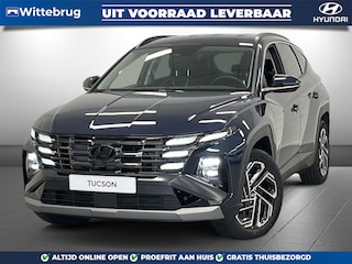 Hyundai Tucson 1.6 T-GDI HEV Premium Full Hybride Automaat met Lederen bekleding, Navigatie en 360 graden Camera Uit voorraad leverbaar!