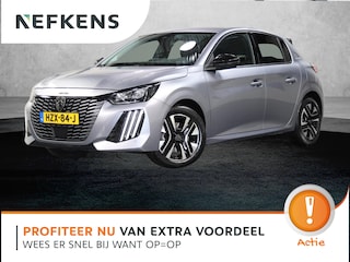 Peugeot 208 Hybrid 100PK e-DCS6 Allure | AppleCarplay/Android Auto | Camera | Parkeersensoren | FULL LED | Voorstoelen Verwarmd | Keyless | Climate Control | Adaptive Cruise Control | 16" LMV | Isofix | Privacy Glass |