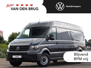 Volkswagen Crafter Bedrijfswagens 2.0 TDI L4H3 140PK Trendline | 3,99% FL Actie | Nieuw model | Airco | Cruise Control | PDC | Camera | Bijrijdersbank | Trekhaak |