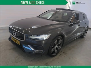 Volvo V60 2.0 T4 211pk Automaat Inscription | Leder | Panoramadak | Trekhaak | 19" | H/K Audio | Camera + PDC | ACC | DAB | Stoelv