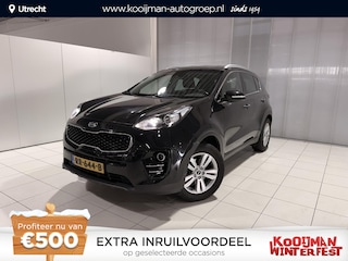 Kia Sportage 1.6 GDI DynamicLine Stoel verwarming, lederen interieur, Navigatie.